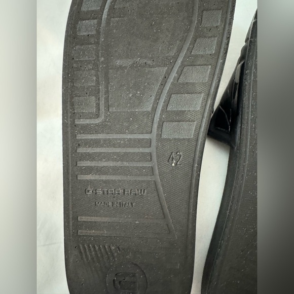 G-STAR RAW SLIDES MEN’S SIZE 42 ( 9) - Picture 5 of 6